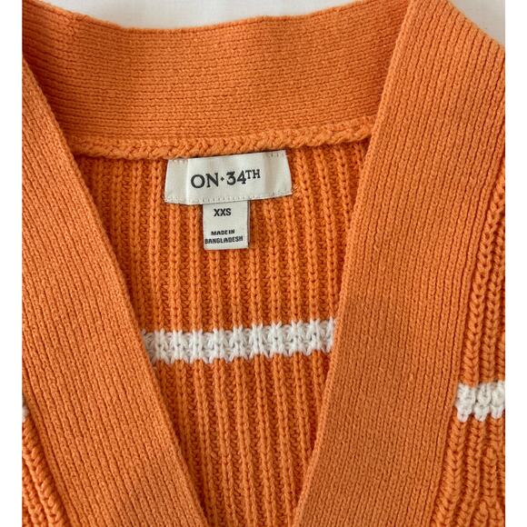 On 34th women's Chunky Knit Cropped Cardigan Size XS - Picture 2 of 2